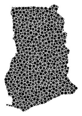 Gana harita kolaj çevrelerin