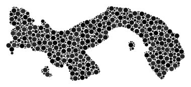 Panama harita kolaj nokta