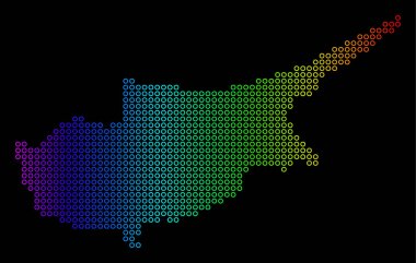 Bright Kıbrıs ada Haritası