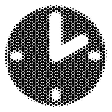 Yarı ton nokta Saat simgesi