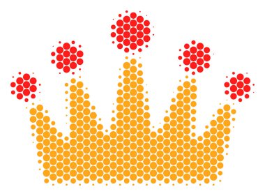 Yarı ton nokta Crown simgesi