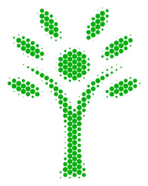 Yarı ton nokta Eco adam simgesi