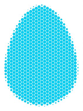 Yarı ton nokta yumurta simgesi