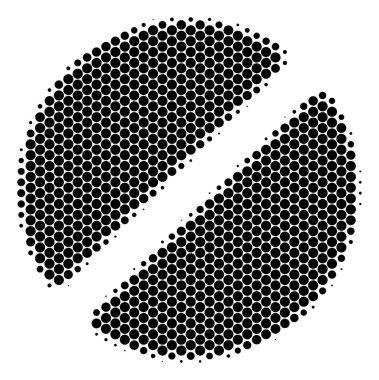 Yarı ton nokta eczane Tablet simgesi