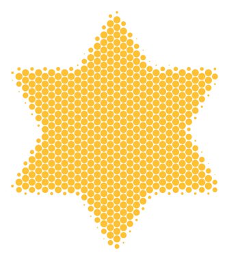 Yarı ton nokta altı yıldız simgesini işaret etti.