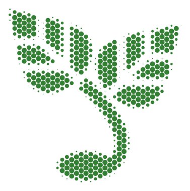 Yarı ton nokta Filiz simgesi