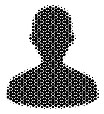 Yarı ton nokta kullanıcı simgesi