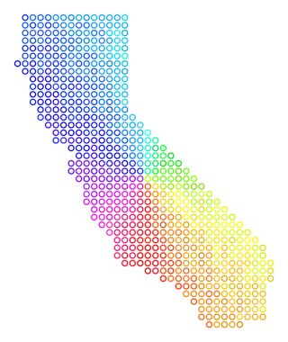 Parlak California harita