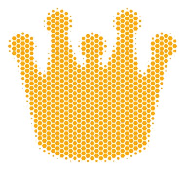 Altıgen yarı ton Kraliyet simgesi