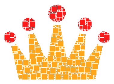 Taç kolaj kareler ve daireler