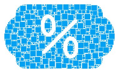 Tag kolaj kareler ve daireler indirim