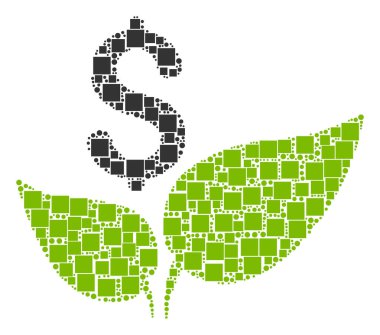 Eco başlangıç kolaj kareler ve daireler