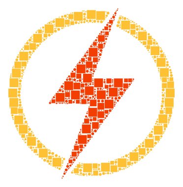 Elektrik enerjisi bileşimi kareler ve daireler