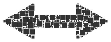 Exchange okları kolaj kareler ve daireler