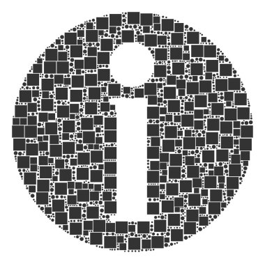 Bilgi: kolaj kareler ve daireler