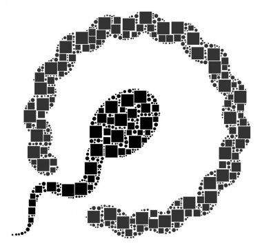 Döllenme bileşimi kareler ve daireler