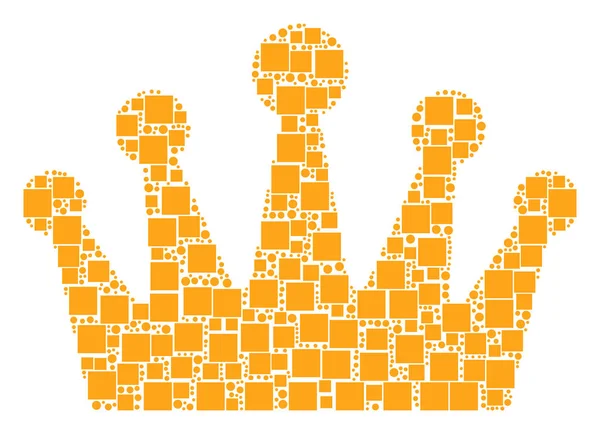 Taç bileşimi kareler ve daireler