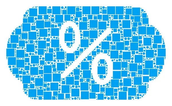 Tag kolaj kareler ve daireler indirim