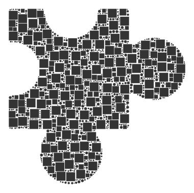 Eklenti kolaj kareler ve daireler