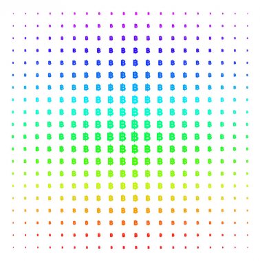 Baht şekli yarı ton spektrum etkisi