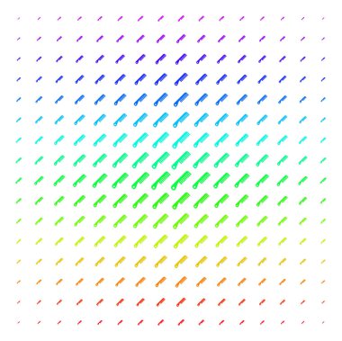 Tarak şekli yarı ton spektral kılavuz