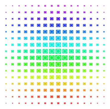 Prezervatif paket simgesi yarı ton spektrum kılavuz