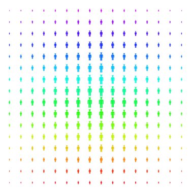 Daemon şekli yarı ton spektrum etkisi