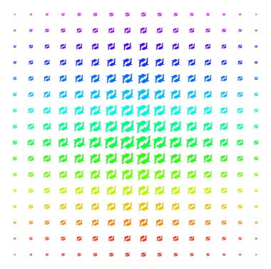 Yunuslar şekli yarı ton spektrum kılavuz