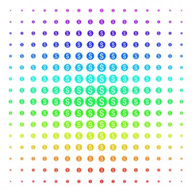 Finansal ödül mühür simgesi yarı ton spektral kılavuzunu