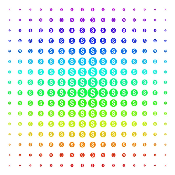 Şekil yarı ton spektral efekti sikke