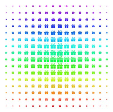 Hediye simge yarı ton spektrum etkisi