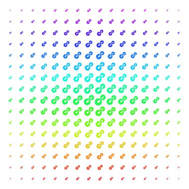 Entegrasyon simgesi yarı ton spektral kılavuzunu