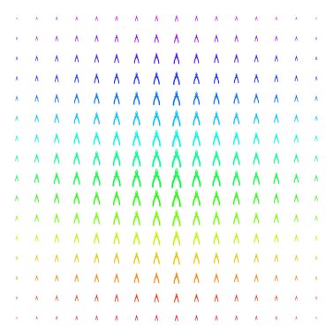 Pense simgesi yarı ton spektrum kılavuzunu