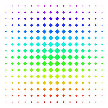 Rhombus simgesi noktalı resim spektrum deseni