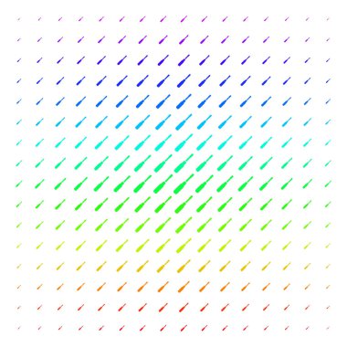 Tornavida şekli yarı ton spektrum desen