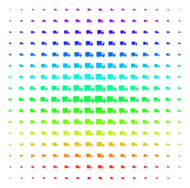 Sevk irsaliyesi Van şekli yarı ton spektrum etkisi