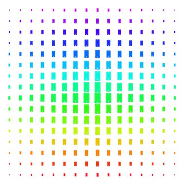 Smartphone şekil yarı ton spektrum etkisi