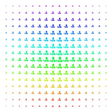 Dedektif simgesi yarı ton spektral etkisi Sigara
