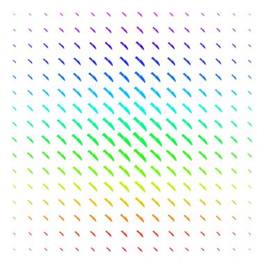 Cerrahi bıçak simgesi yarı ton spektral kılavuzunu