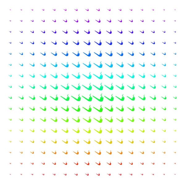 Boru şekil yarı ton spektrum efekti Sigara