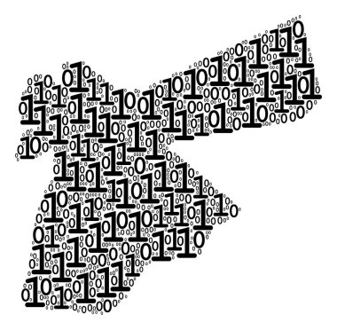 Jordan Map mozaik ikili basamak