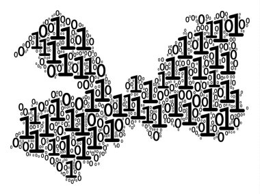 Leningrad Oblast harita kompozisyon ikili basamak