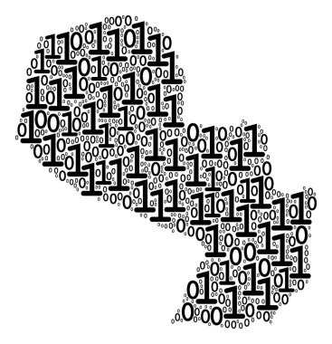 Paraguay harita kolaj ikili basamak