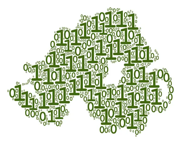 Kuzey İrlanda harita kompozisyon ikili basamak