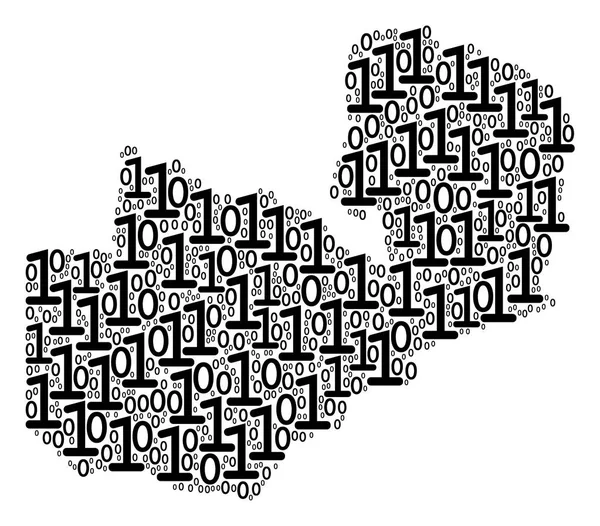 Zambiya harita kolaj ikili basamak