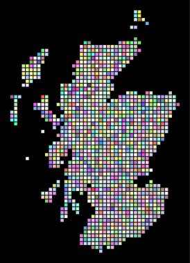 Nokta İskoçya Haritası