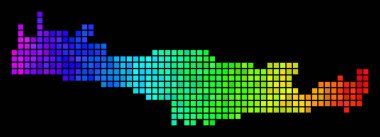 Parlak nokta Girit Adası Haritası