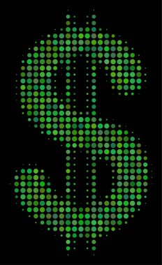 Doları noktalı resim simgesi