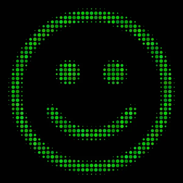 Frohes Smiley-Symbol — Stockvektor