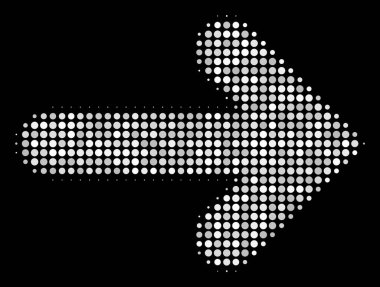 Sağ ok noktalı resim simgesi